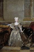 Nicolas de Largilliere Portrait of the Mariana Victoria of Spain, Infanta of Spain and future Queen of Portugal; eldest daughter of Philip V of Spain and his second wife Eli Spain oil painting artist